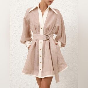 ZIMMERMANN HYPNOTIC TUCK MINI DRESS
, Size 2 fit like US 8/Medium, $925